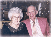 Old photograph of older couple
