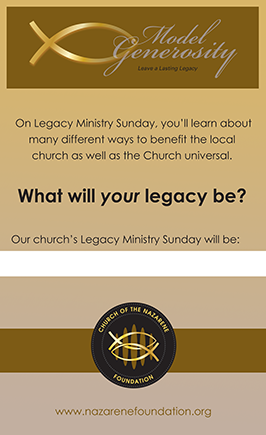 Legacy Ministry Sunday Flyer